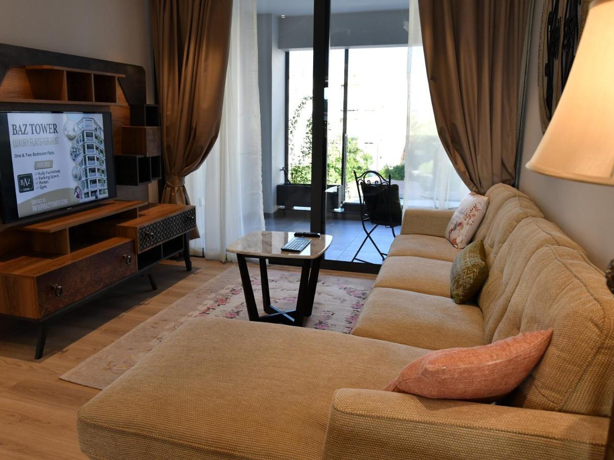 Baz Tower Aparthotel Nikosia Bagian luar foto